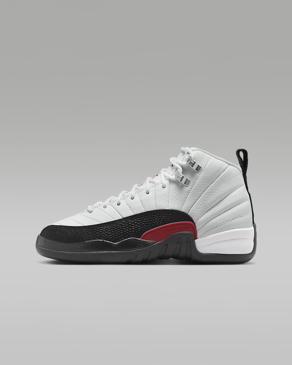 Air Jordan 12 Retro Taxi Flip Big Kids Shoes. Nike